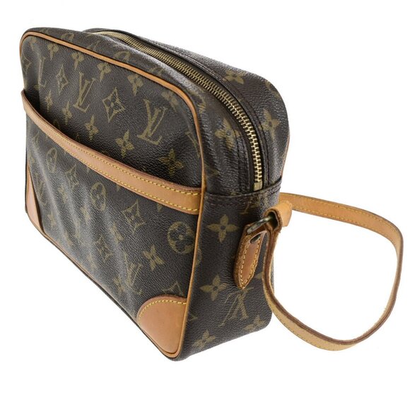 LOUIS VUITTON Trocadero 27 Shoulder Bag Monogram Leather Brown - Picture 2 of 15